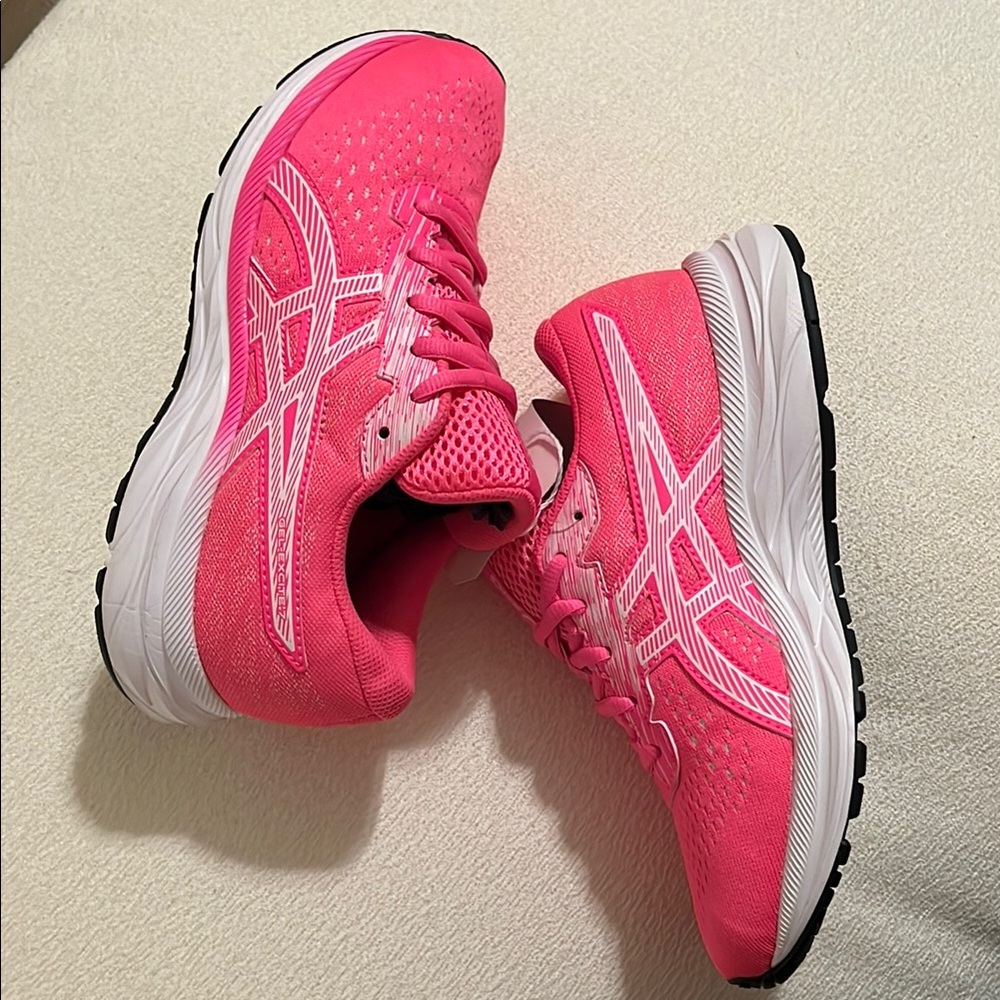 ASICS Fuchsia Athletic Sneakers